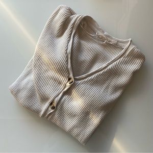 Oversized Button-up Cardigan